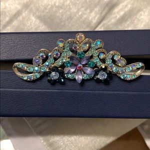 Swarovski crystal hair comb